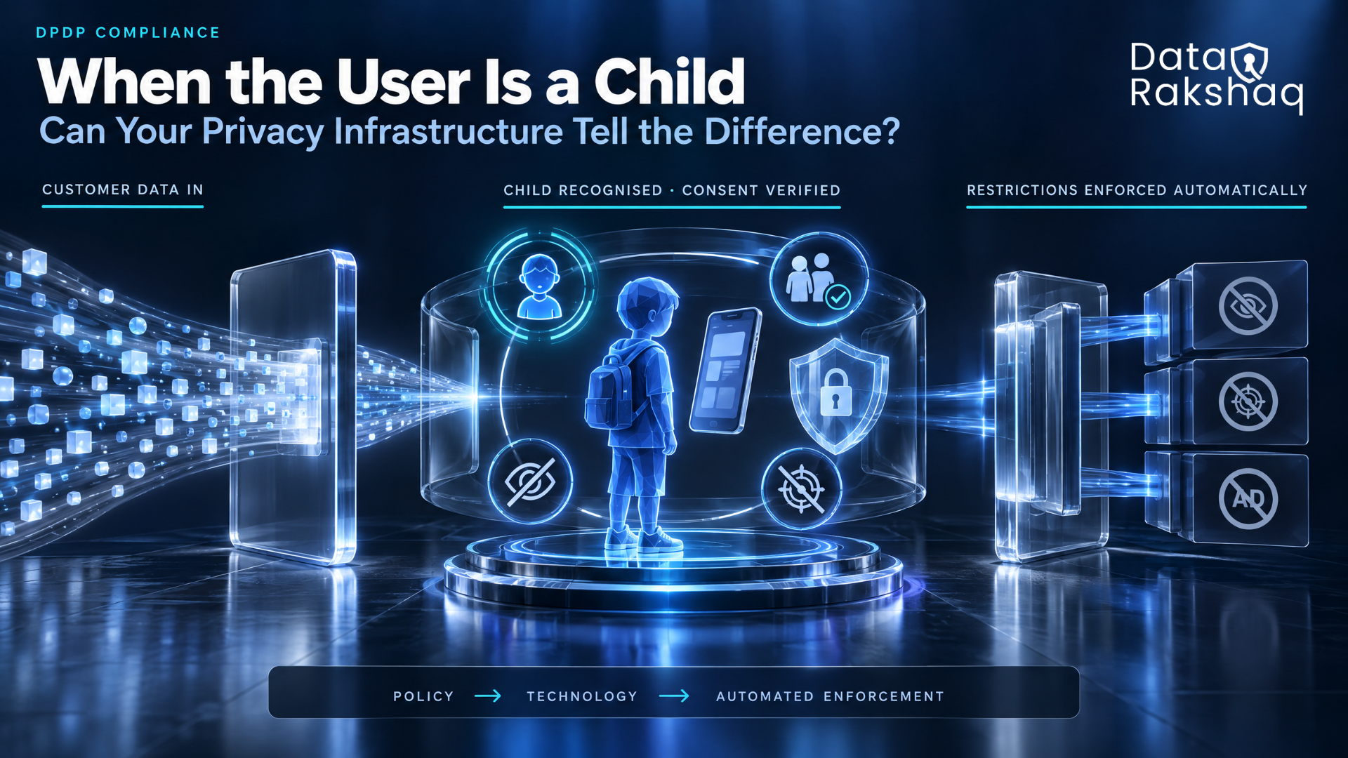 When the User Is a Child: Can Your Privacy Infrastructure Tell the Difference?